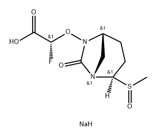 2326469-58-1 ACETIC ACID, 2-FLUORO-2-[[(1 S,2R,5R)-2-[(R)- METHYLSULFINYL]-7-OXO-1 ,6-DIAZABICYCLO[3.2.1 ] OCT-6-