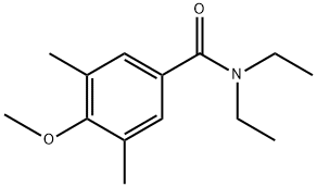 N,N-diethyl-4-methoxy-3,5-dimethylbenzamide 结构式