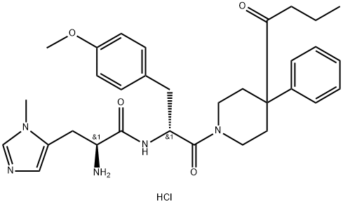 BMS-470539 dihydrochloride Struktur