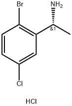 (1R)-1-(2-bromo-5-chlorophenyl)ethan-1-amine hydrochloride|(R)-1-(2-溴-5-氯苯基)乙烷-1-胺盐酸盐