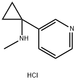 N-Methyl-1-(pyridin-3-yl)cyclopropan-1-amine dihydrochloride Structure