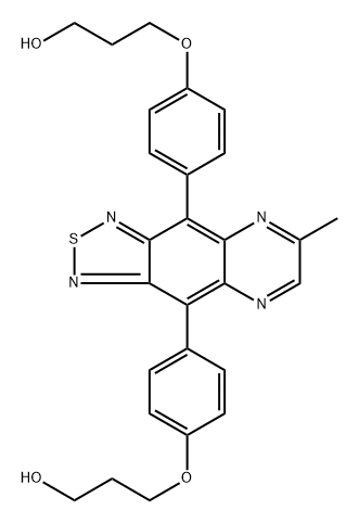 2345630-69-3 3,3'-[[(5,6-二氨基苯并[C][1,2,5]噻二唑-4,7-二基)双(4,1-亚苯基)]双(氧基)]双(1-丙醇)