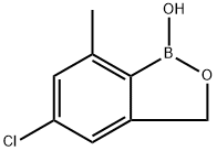5-chloro-7-methylbenzo[c][1,2]oxaborol-1(3H)-ol 结构式