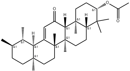 ALPHA-香树脂酮醇乙酸酯, 2348-66-5, 结构式