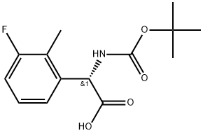 2349287-55-2 (S)-2-((tert-butoxycarbonyl)amino)-2-(3-fluoro-2-methylphenyl)aceticacid