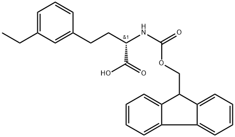 2350136-90-0 Benzenebutanoic acid, 3-ethyl-α-[[(9H-fluoren-9-ylmethoxy)carbonyl]amino]-, (αS)-