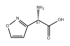 (S)-2-amino-2-(isoxazol-3-yl)acetic acid Struktur