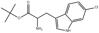 BOC-6-氯色氨酸,2351988-07-1,结构式