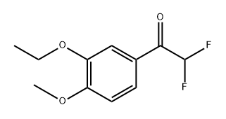 1-(3-Ethoxy-4-methoxyphenyl)-2,2-difluoroethanone|