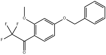 1-(4-(Benzyloxy)-2-methoxyphenyl)-2,2,2-trifluoroethanone,2353785-27-8,结构式