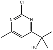 2-(2-氯-6-甲基嘧啶-4-基)丙-2-醇, 2354059-42-8, 结构式