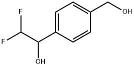 α1-(Difluoromethyl)-1,4-benzenedimethanol 结构式