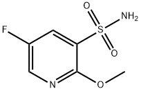 5-氟-2-甲氧基吡啶-3-磺酰胺, 2357016-44-3, 结构式