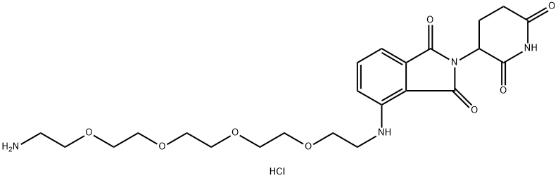 -PEG4-amine Structure