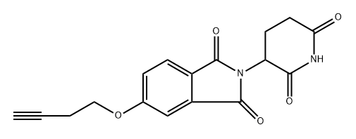 2357113-17-6 5-(but-3-yn-1-yloxy)-2-(2,6-dioxopiperidin-3-yl)isoindoline-1,3-dione