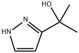 1H-Pyrazole-3-methanol, α,α-dimethyl- Structure