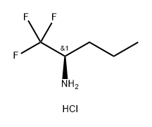 (R)-1,1,1-trifluoropentan-2-amine hydrochloride Struktur