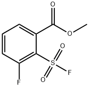 Methyl 3-fluoro-2-(fluorosulfonyl)benzoate Structure
