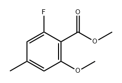 Methyl 2-fluoro-6-methoxy-4-methylbenzoate,2363154-96-3,结构式