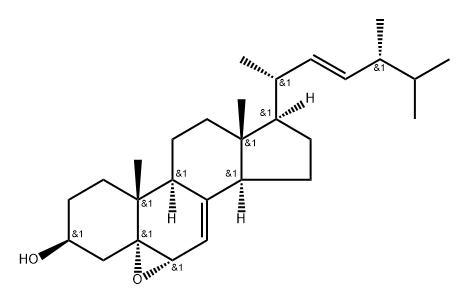 5,6-Epoxyergosterol Structure