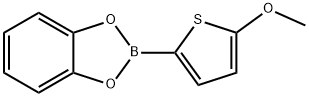 2-(5-Methoxy-2-thienyl)-1,3,2-benzodioxaborole 结构式