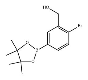 (2-BROMO-5-(4,4,5,5-TETRAMETHYL-1,3,2-DIOXABOROLAN-2-YL)P,2370026-74-5,结构式