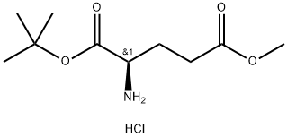 H-D-Glu(OMe)-OtBu·HCl Structure