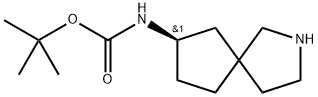 叔丁基((7R)-2-氮杂螺[4.4]壬-7-基)氨基甲酸酯, 2374137-13-8, 结构式