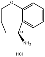 (S)-2,3,4,5-Tetrahydro-benzoboxepin-5-ylamine hydrochloride Struktur