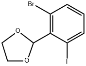 2-(2-bromo-6-iodophenyl)-1,3-dioxolane Structure