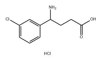 2377031-93-9 4-Amino-4-(3-chloro-phenyl)-butyric acid hydrochloride