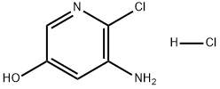 3-Pyridinol, 5-amino-6-chloro-, hydrochloride (1:1) Structure