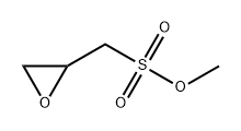 2-Oxiranemethanesulfonic acid, methyl ester Structure