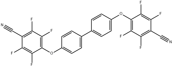 4,4'-([1,1'-biphenyl]-4,4'-diylbis(oxy))bis(2,3,5,6-tetrafluorobenzonitrile),2377173-51-6,结构式