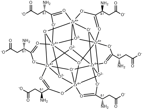 MIP-202(Zr) Struktur