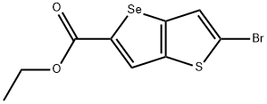 ETHYL 2-BROMOSELENOPHENO[3,2-B]THIOPHENE-5-CARBOXYLATE, 2378417-36-6, 结构式