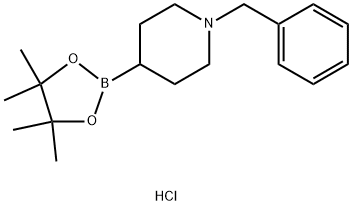 1-Benzyl-piperidine-4-boronic acid picol ester hydrochloride Struktur