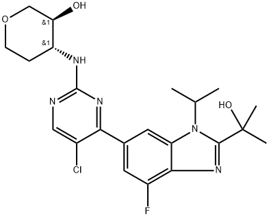 CDK4/6-IN-6 结构式