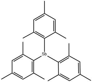 Stibine, tris(2,4,6-trimethylphenyl)-
