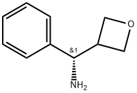 3-Oxetanemethanamine, α-phenyl-, (αS)- Structure