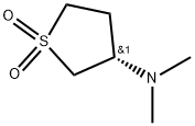 (S)-3-(dimethylamino)tetrahydrothiophene1,1-dioxide,2382628-11-5,结构式