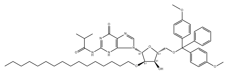 2382942-31-4 N2-iBu-5’-O-DMTr-2’-O-hexadecanyl guanosine
