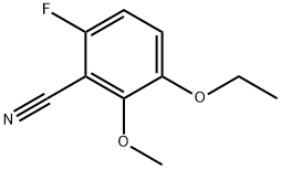 3-Ethoxy-6-fluoro-2-methoxybenzonitrile|