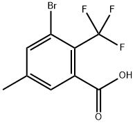 2383314-64-3 3-bromo-5-methyl-2-(trifluoromethyl)benzoic acid