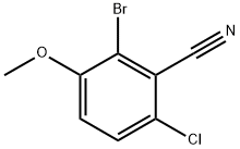 2-bromo-6-chloro-3-methoxybenzonitrile|