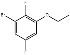 1-bromo-3-ethoxy-2,5-difluorobenzene Structure