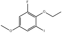 2-ethoxy-1-fluoro-3-iodo-5-methoxybenzene,2383661-35-4,结构式