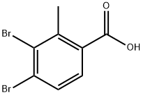 3,4-dibromo-2-methylbenzoic acid Structure