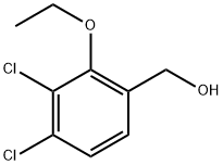 (3,4-Dichloro-2-ethoxyphenyl)methanol,2383999-48-0,结构式