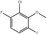 2-Chloro-1-fluoro-4-iodo-3-methoxybenzene Structure